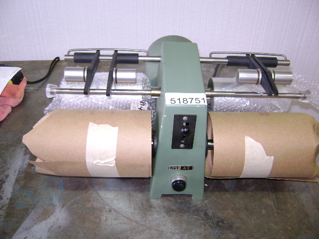 1GT Inking Unit 1GT Inking Unit - 110 Volt. The AE inker is actually two inking units, with a common drive. It is complete with the necessary rollers and oscillating drive required to apply ink to printing discs for print testing, using the various IGT printability testers.