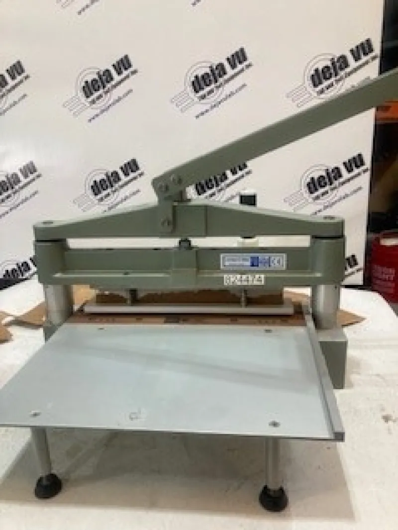 Die Cutter for STFI Die Cutter for STFI - 4-sided die cutter cuts 15 x 300 mm sample for STFI testing. Samples are easily and precisely cut. Test pieces are gathered in a cavity under the stand. Tempered tool alloy steel is used for the cutting surfaces.