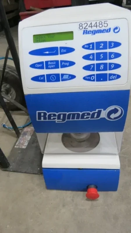Mullen Digital Paper Burst tester Mullen Digital Paper Burst tester - The Rycobel digital paper burst tester is intended for paper testing.(0-200 psi burst) It features air clamping, easy to use software and compact design. This unit is in excellent condition.